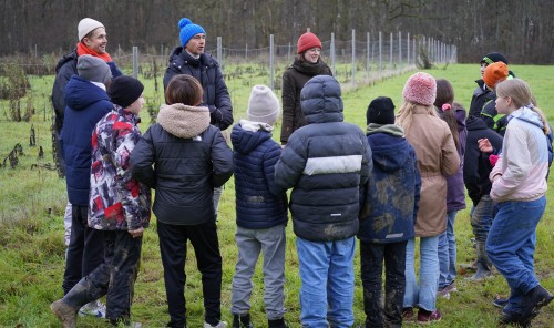 Pflanzaktion Klimawald 2024